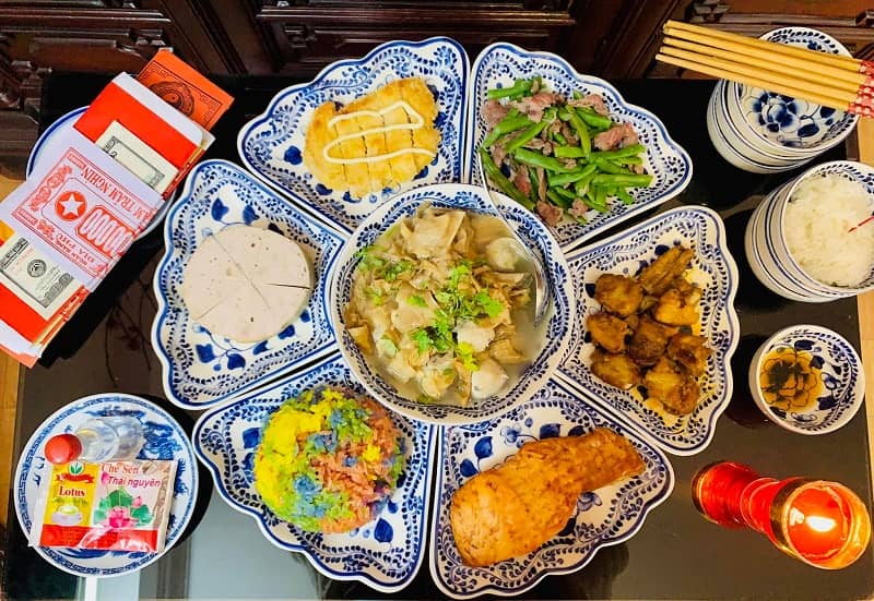 Ý nghĩa mâm cỗ cúng rằm tháng chạp