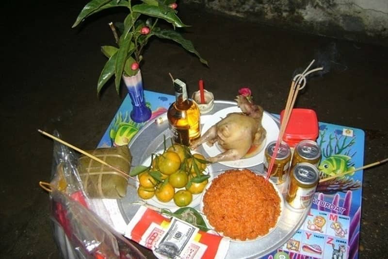 Thời gian cúng giao thừa