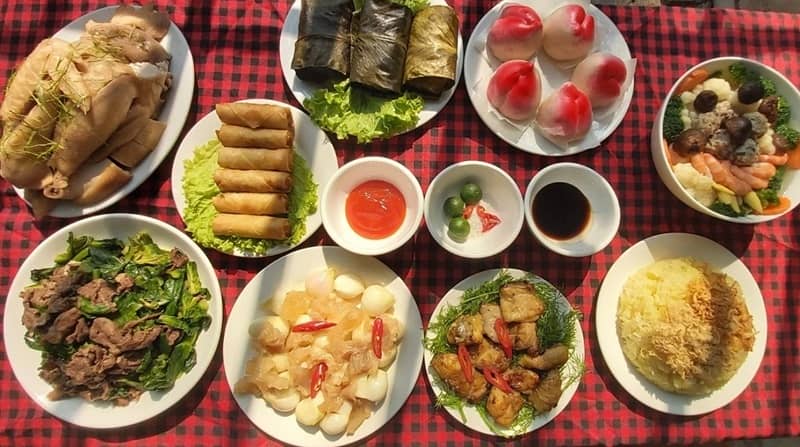 Mâm cúng tất niên có những gì