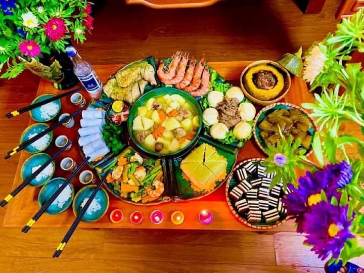 Mẫu mâm cúng tết Thanh Minh