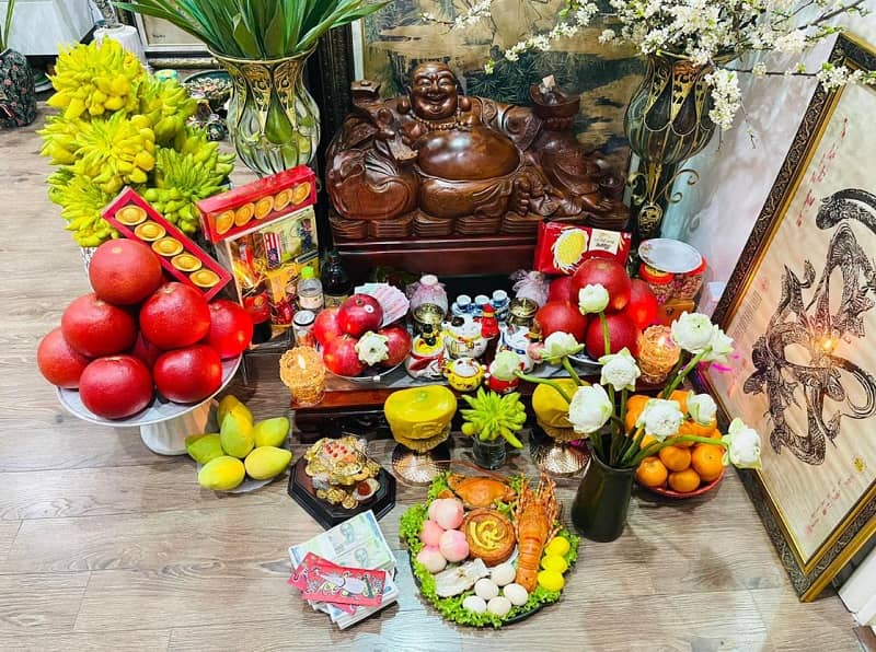 Cách chuẩn bị mâm cúng ban thần tài