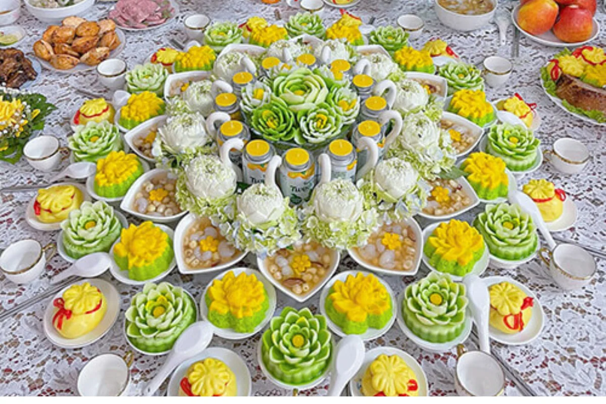 Chè cúng đầy tháng miền Nam thường dùng chè gì