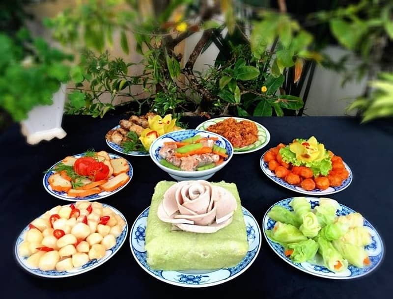 Cách bày trí mâm cúng tất niên