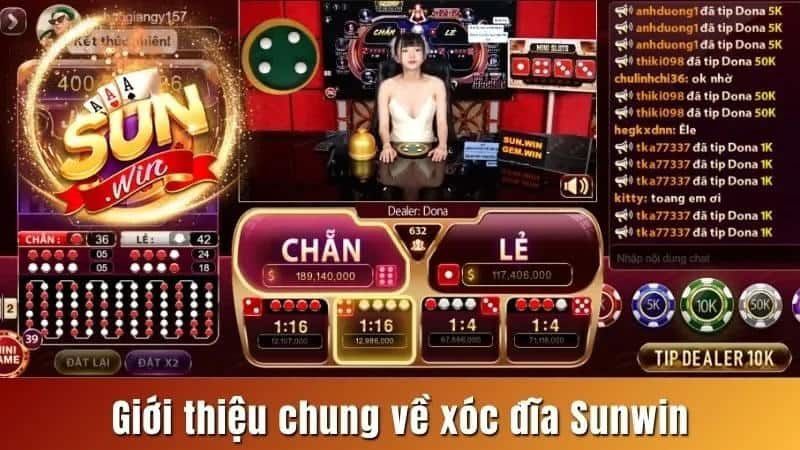 Tổng quan về trò chơi xóc đĩa tại Sunwin