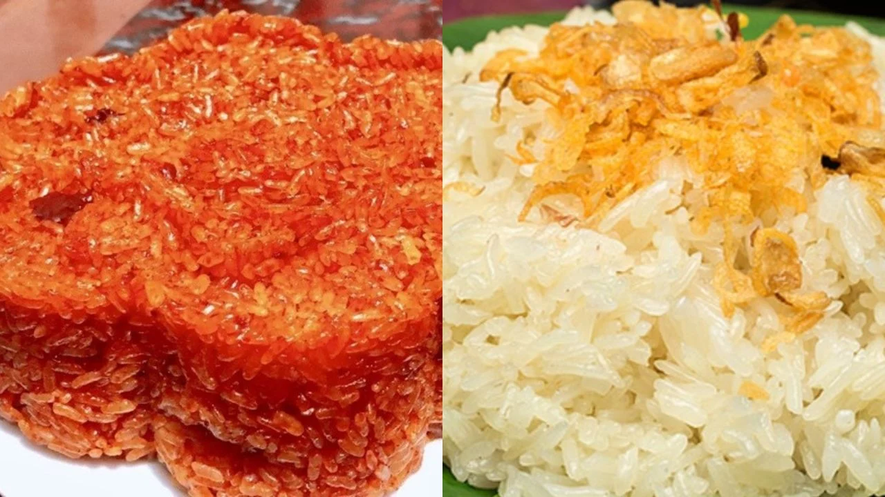 Xôi cúng nên chọn màu đỏ hay màu vàng